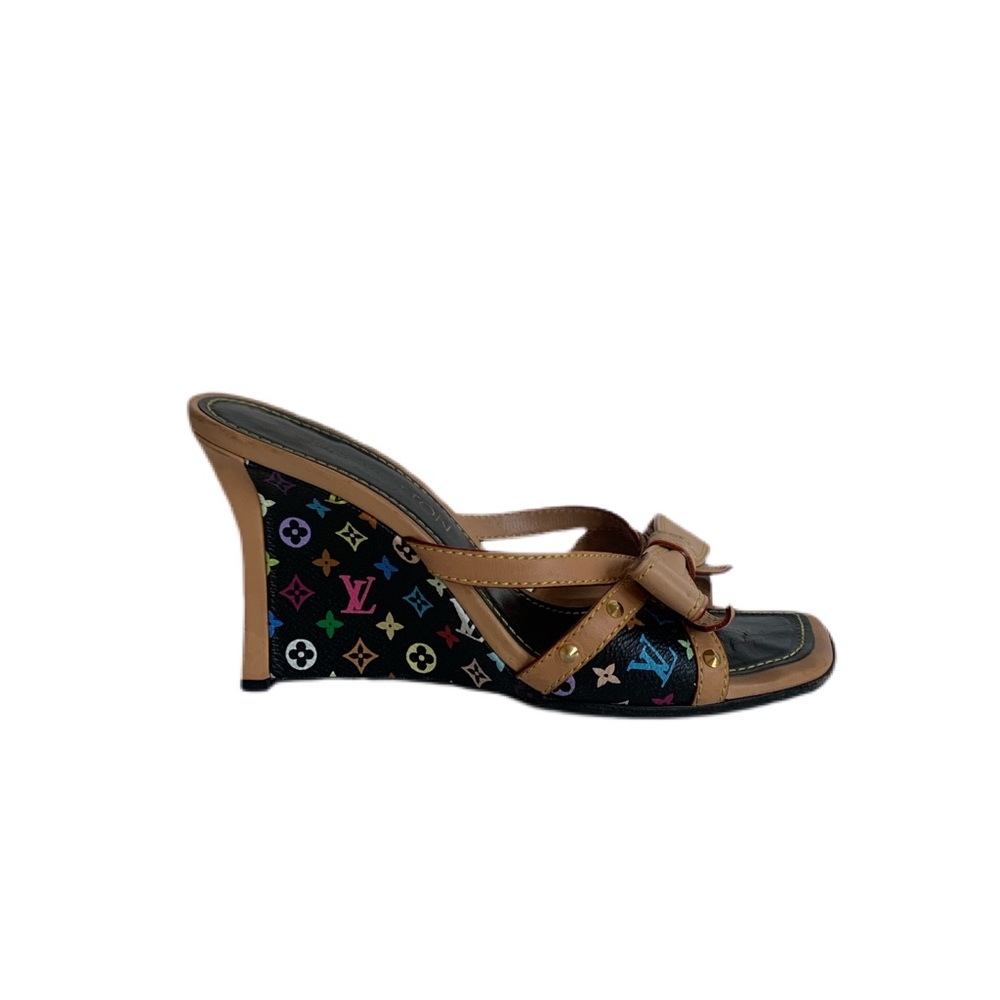 Vintage Louis Vuitton Murakami Multicolor Sandals